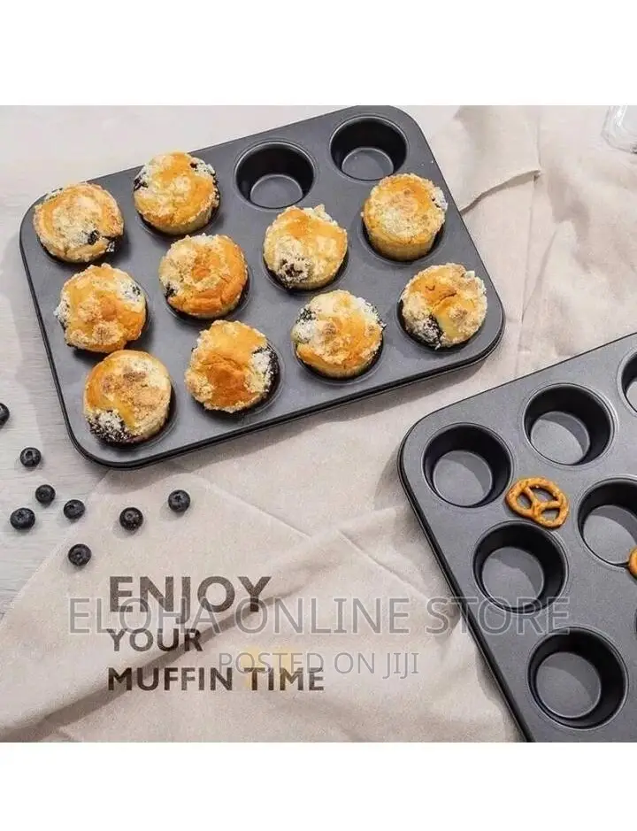 12 Hole Cake Baking Tray