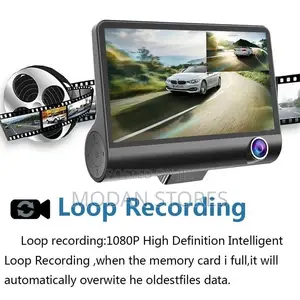 Car DVR Camera (Dash Cam 3lens)