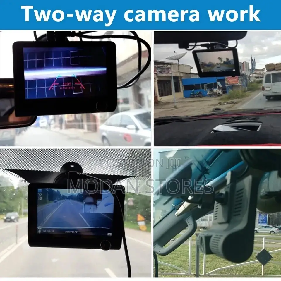 Car DVR Camera (Dash Cam 3lens)