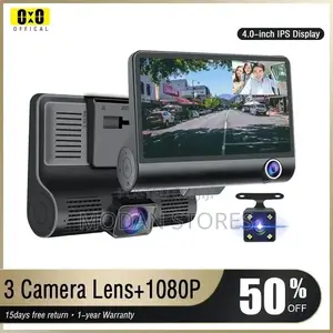 Car DVR Camera (Dash Cam 3lens)