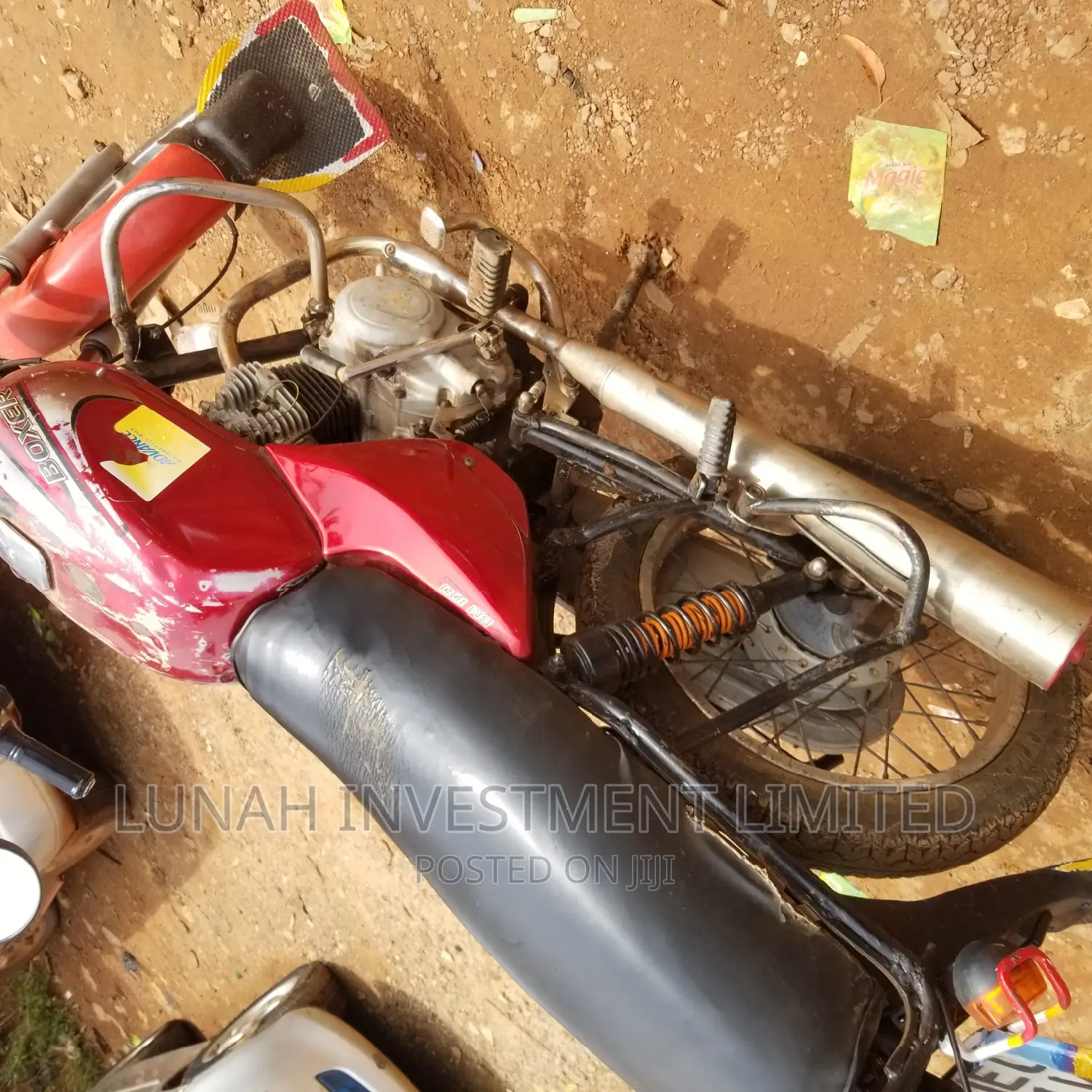 Bajaj Boxer 2022 Red