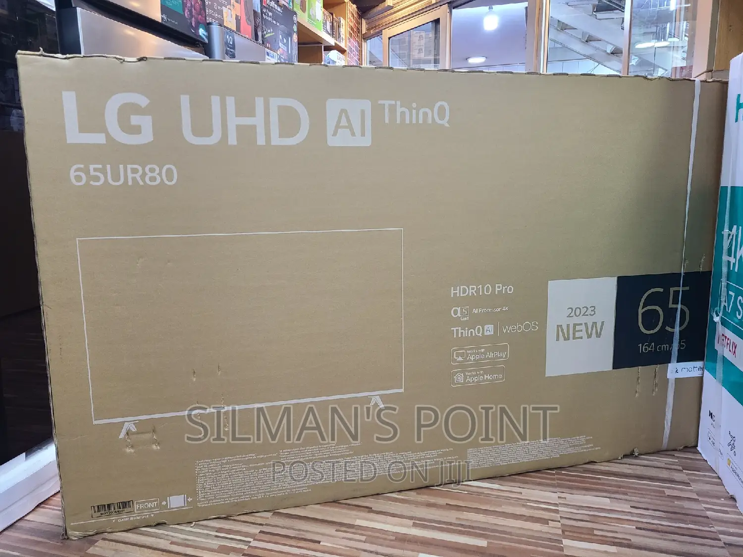 LG 65" Ur80 Uhd Smart TV