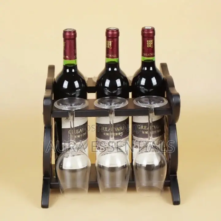 Decorative Wooden Wine Rack