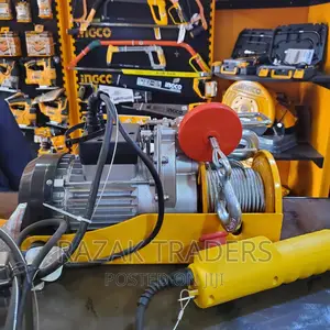 Ingco Electric Hoist 900W, 250kgs/500kgs Lifting Capacity