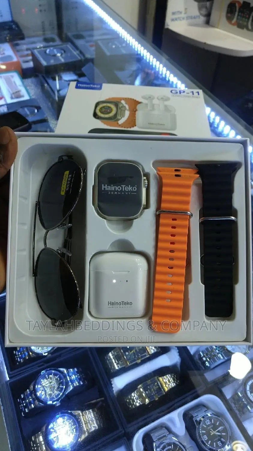 Haino Teko GP-11 Smart Watch Ultra Bluetooth Wireless Buds