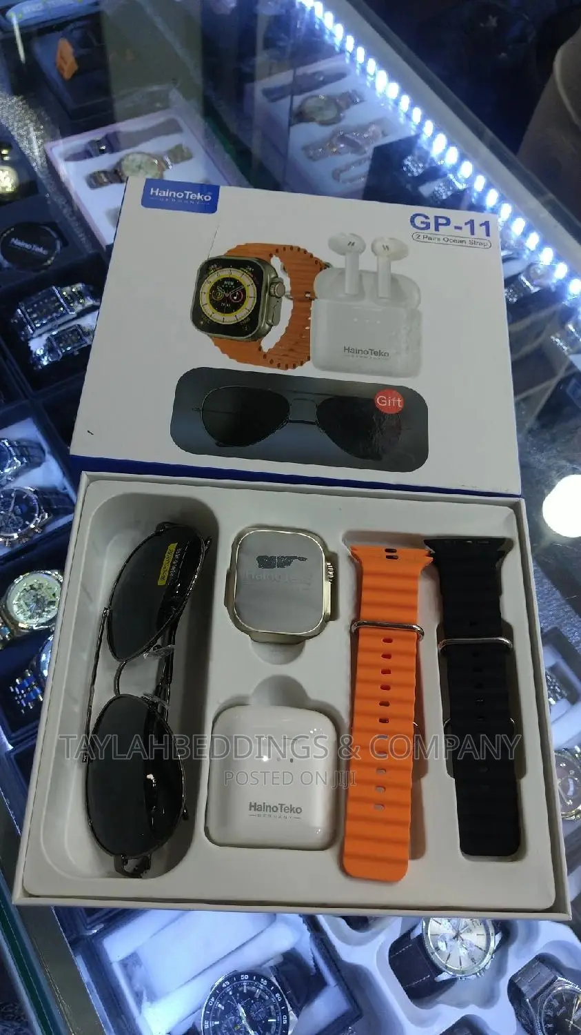 Haino Teko GP-11 Smart Watch Ultra Bluetooth Wireless Buds