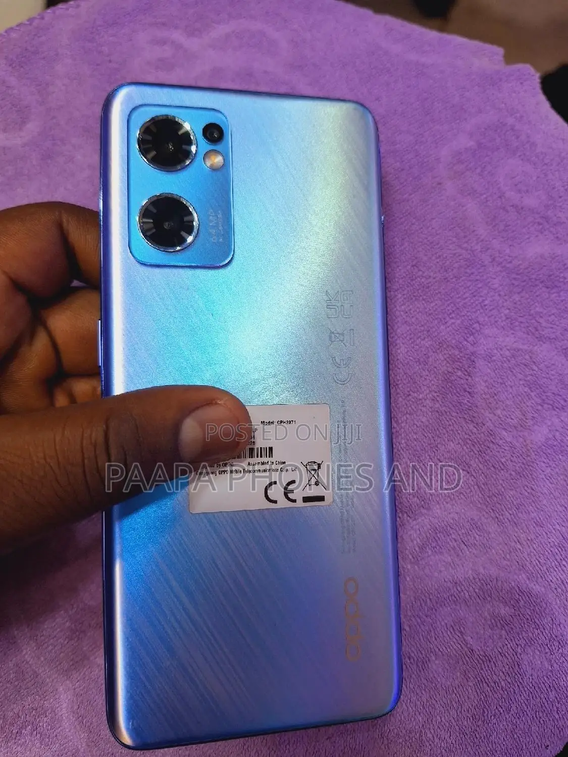 Oppo Reno7 5G 256 GB Blue