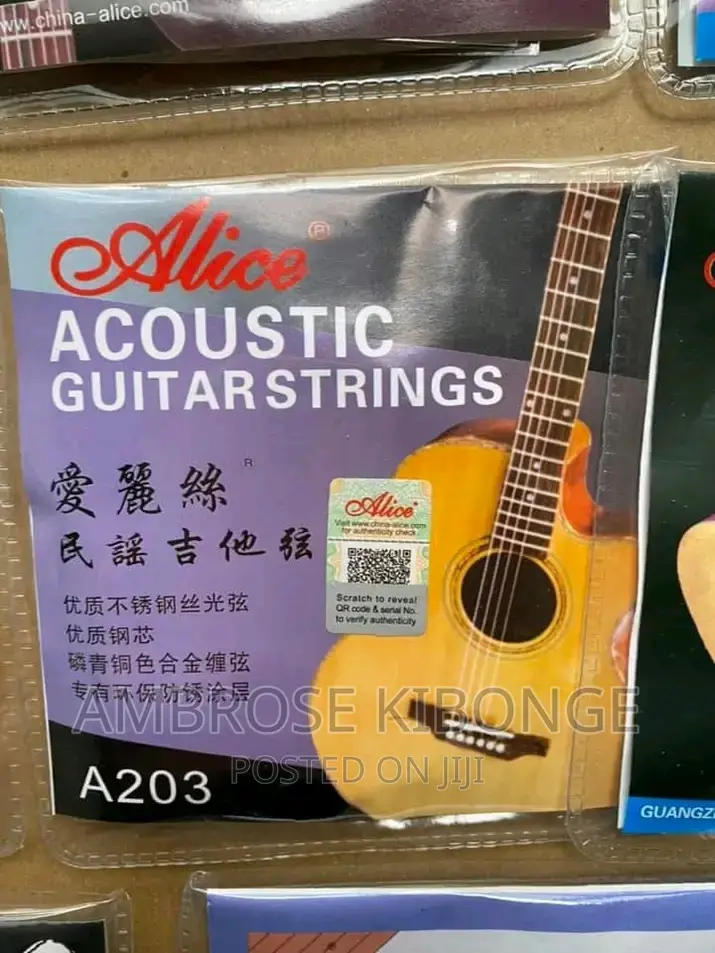 YAMAHA Bronze Nickel Wound 6PC Spare Acoustic Guitar Strings