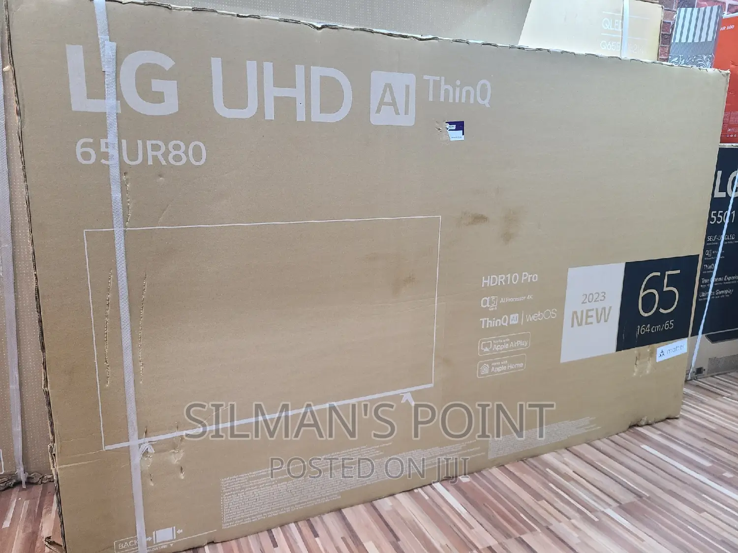 High End LG 65" Ur80 Uhd Smart TV 2023 Model