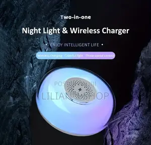 Led Colourful Light and Wireless Charger