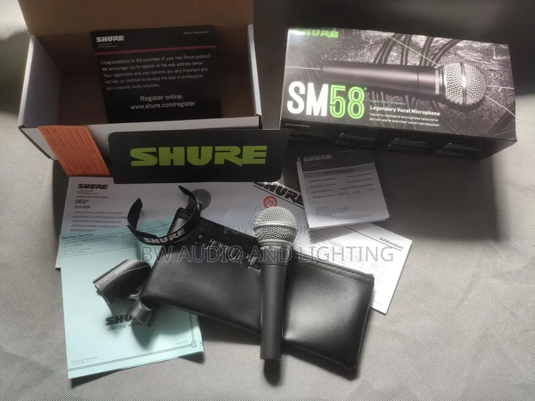 Shure Sm58 Microphone