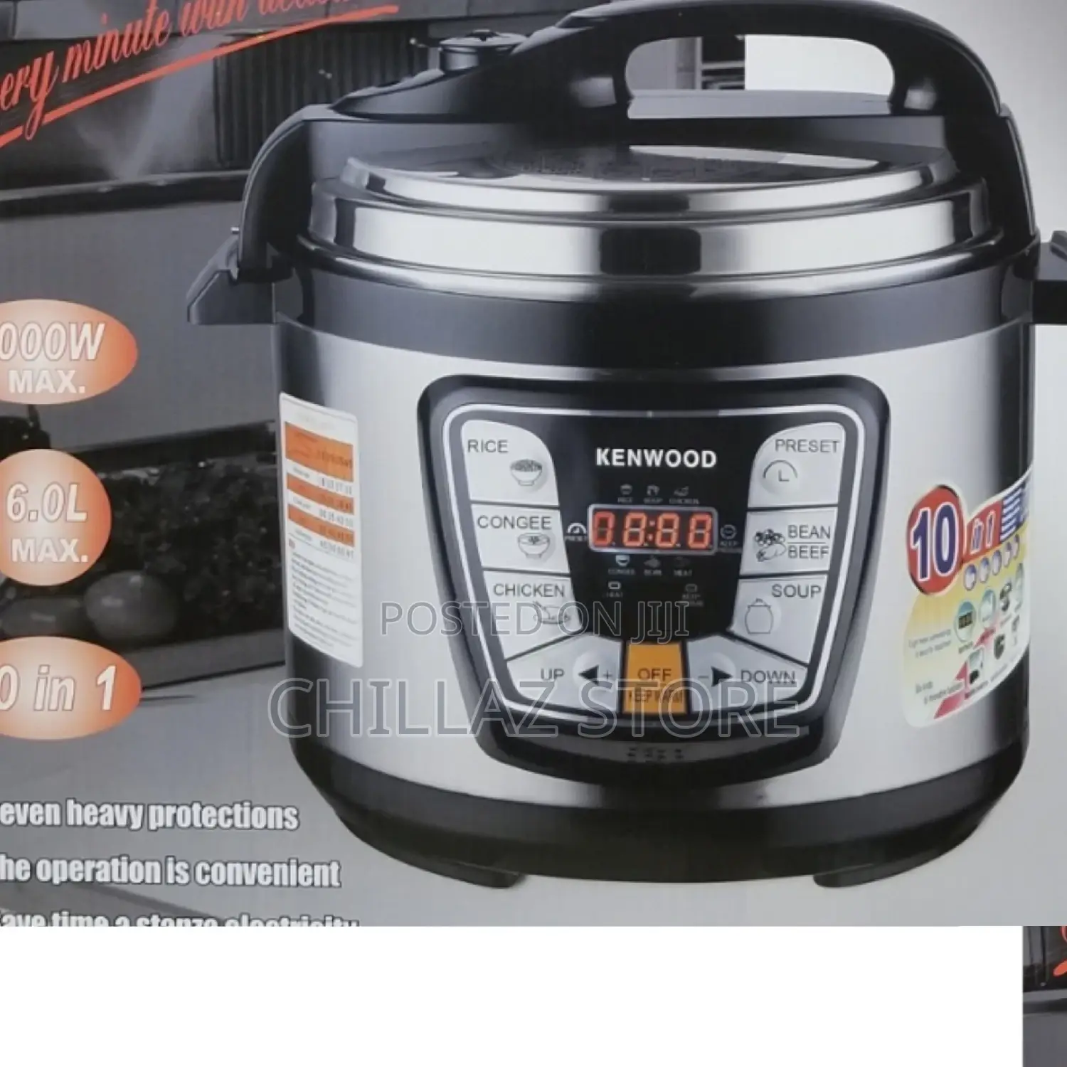 Kenwood 6.0L Electric Pressure Cooker.