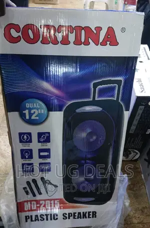 Photo - Cortina 12inch Amplified Speaker Rechargeable With 3 Mics