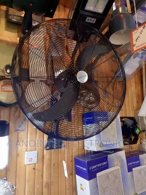 Industrial Wall Fans Black 30"