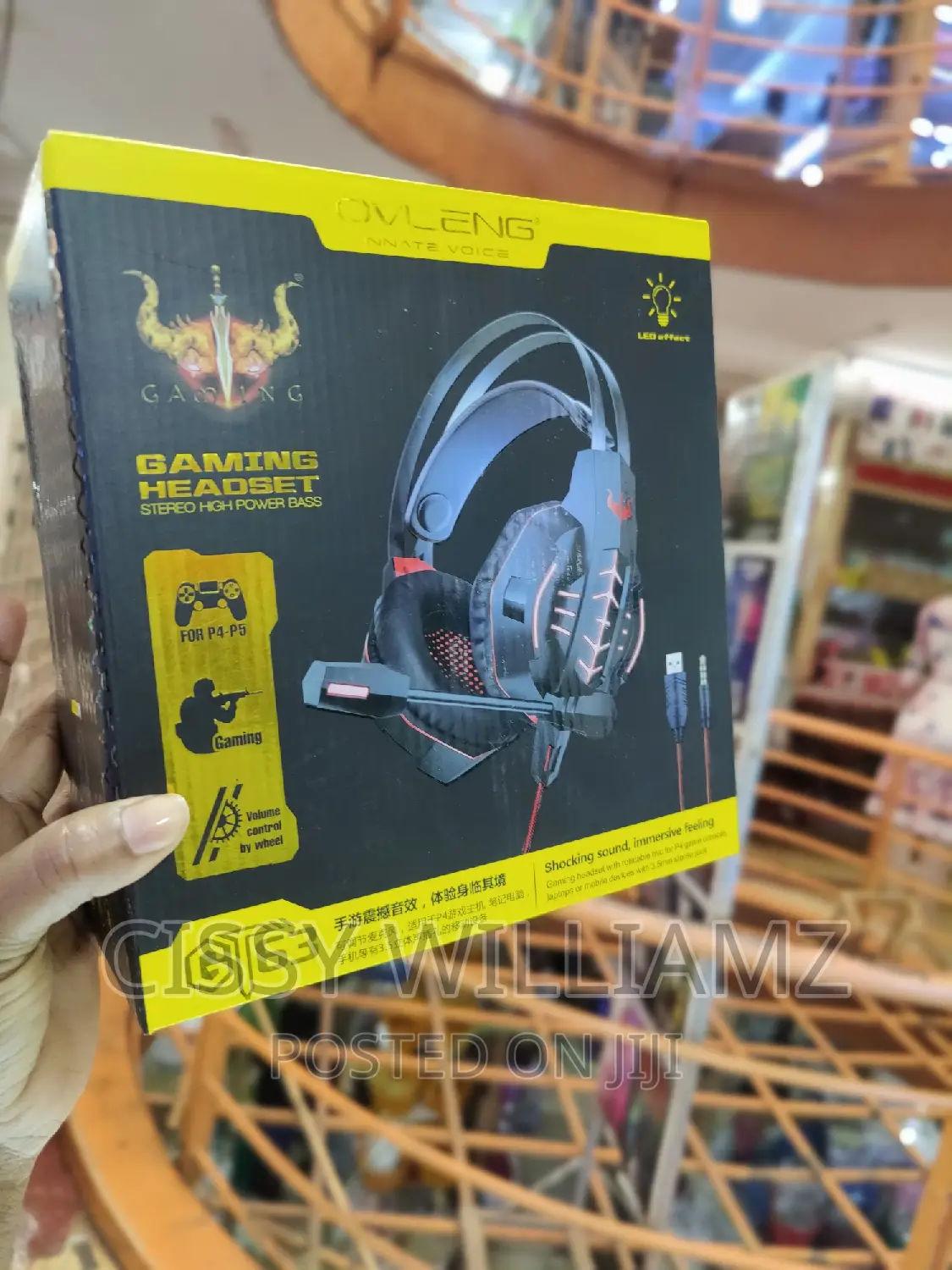 Ancreu Ovleng Gaming Headset/Wired Gaming Headphones