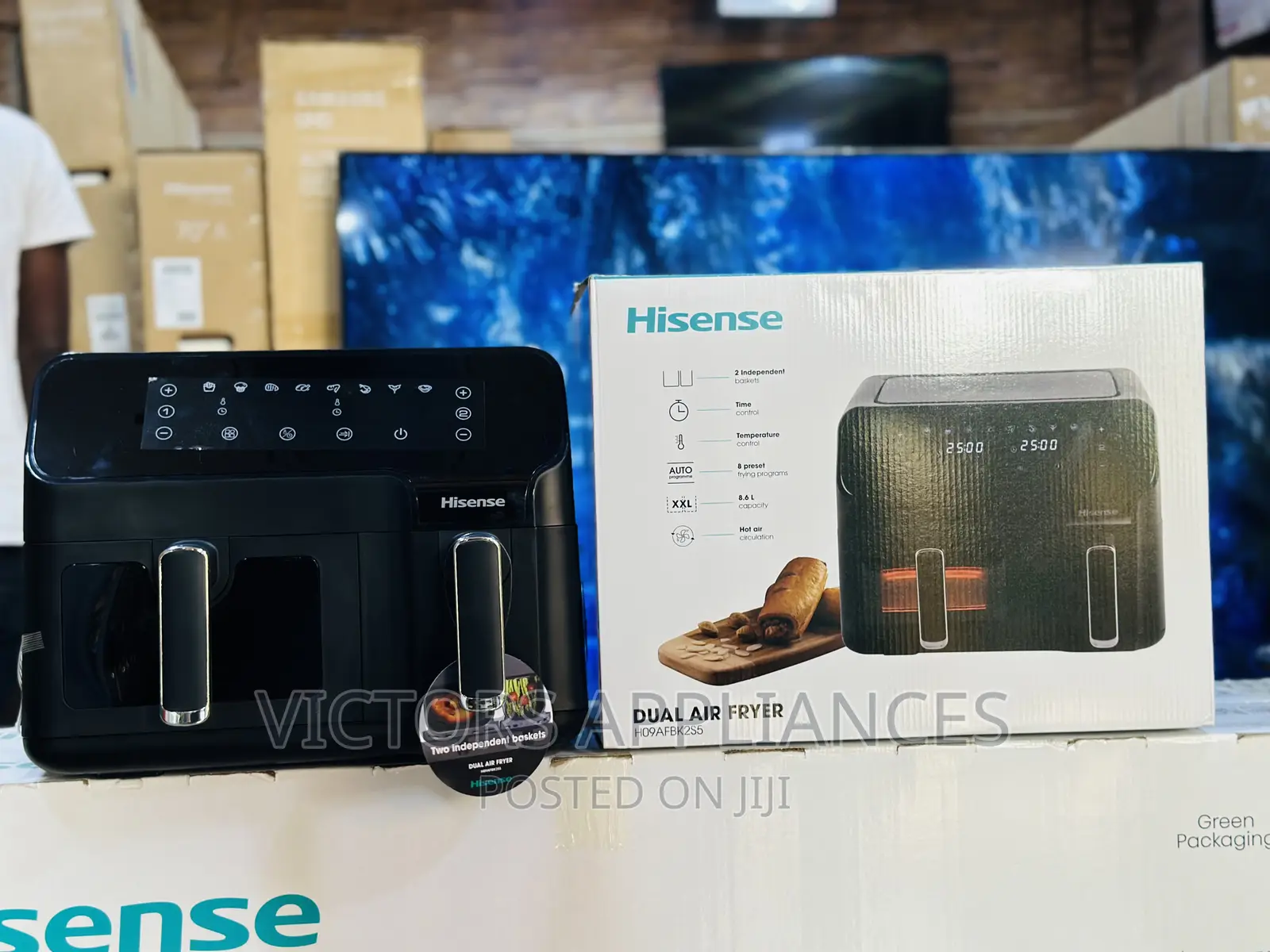 8.6L Hisense Dual Air Fryer