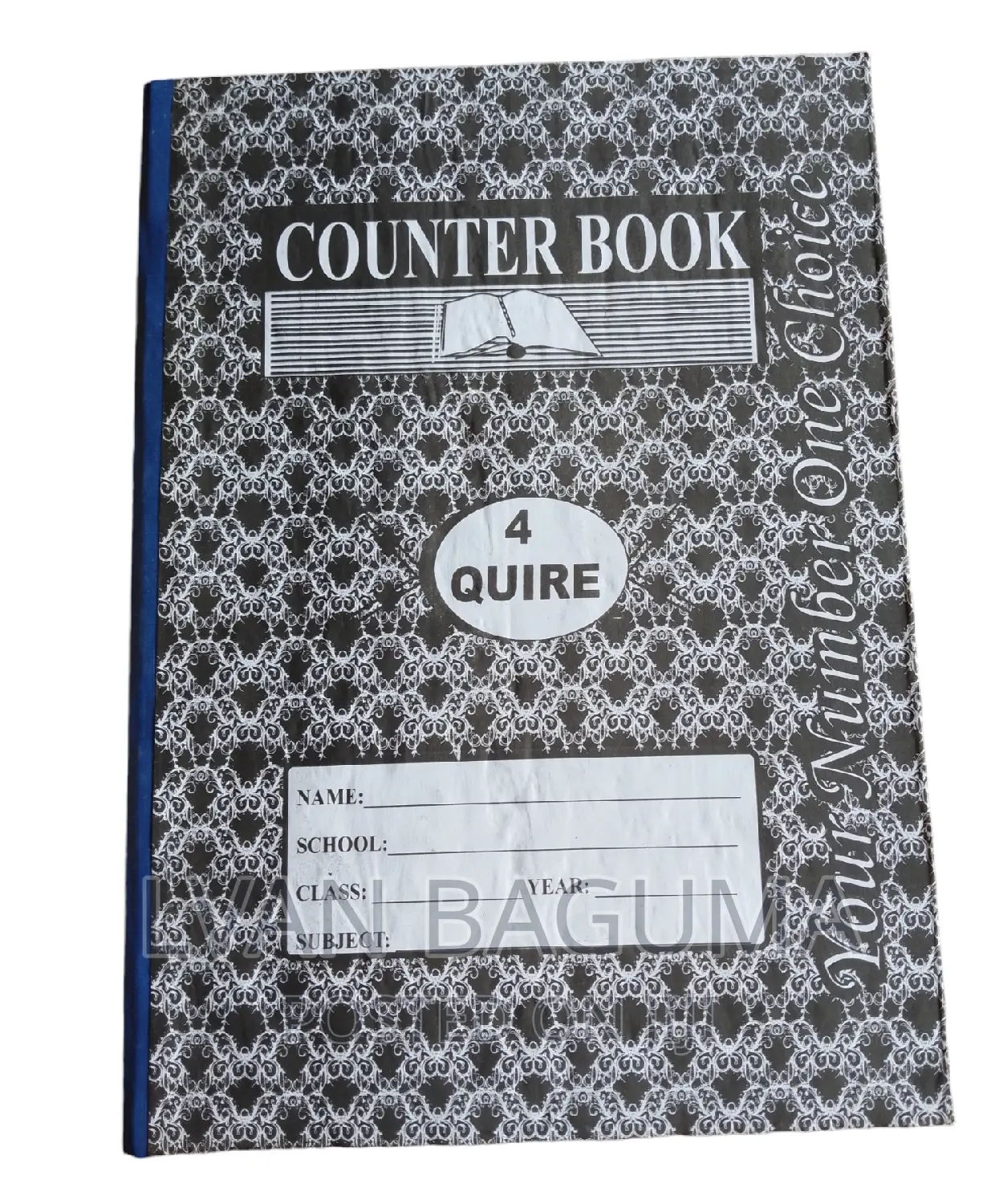 Counter Books - 2, 3, 4 Quires Available