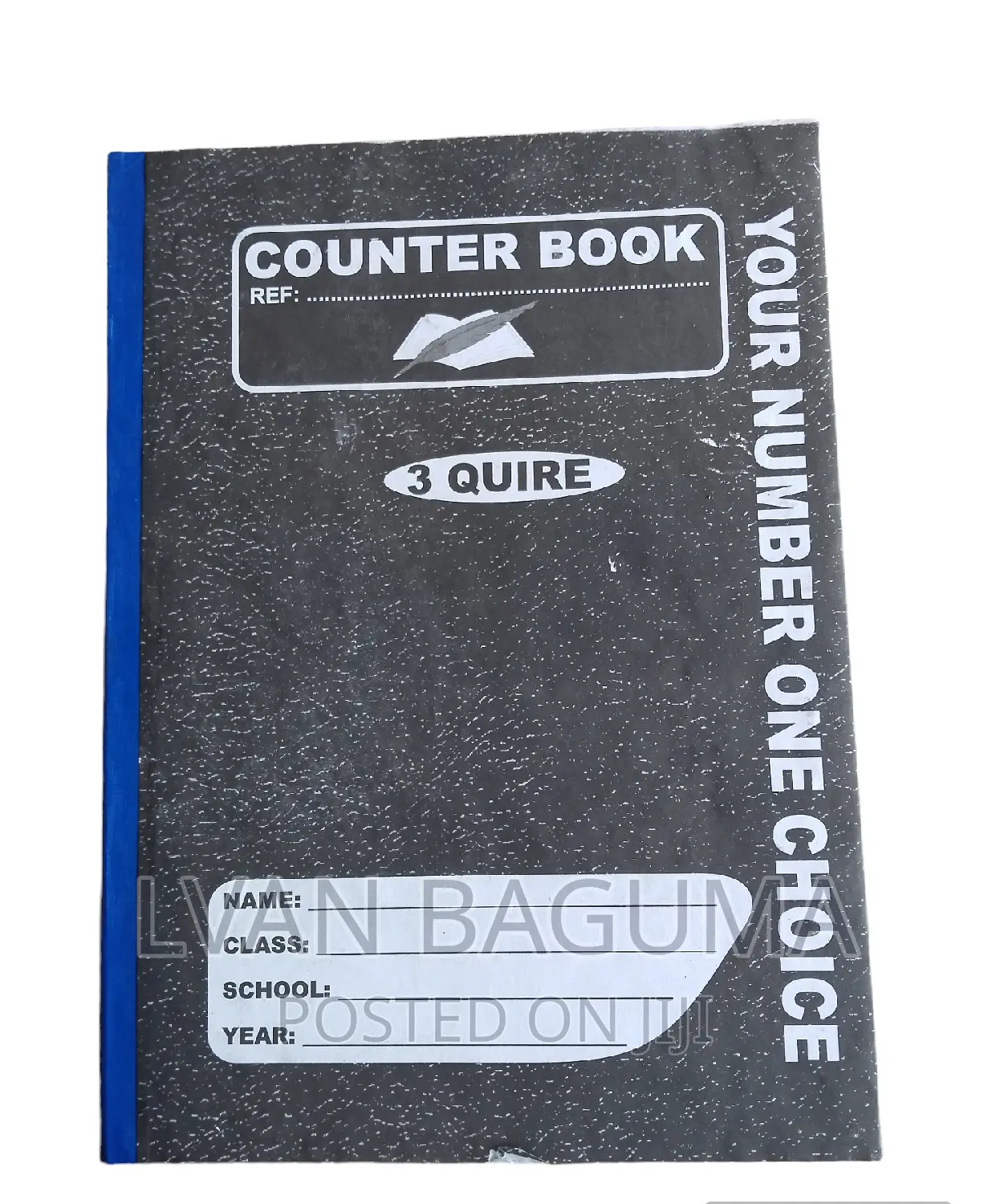 Counter Books - 2, 3, 4 Quires Available
