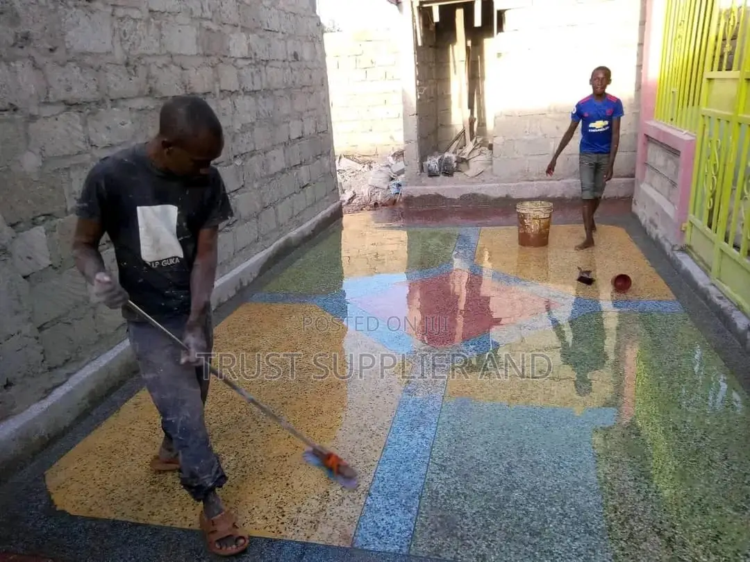 Colorful Terrazo Floor
