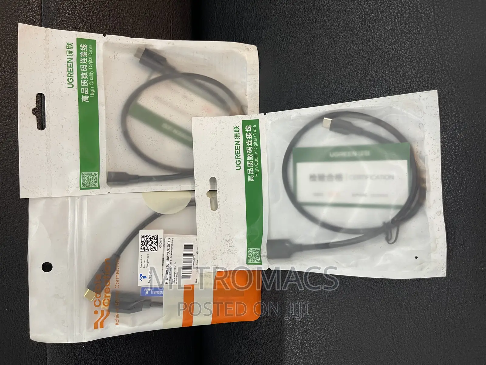 Microusb Male B to USB-C Cable