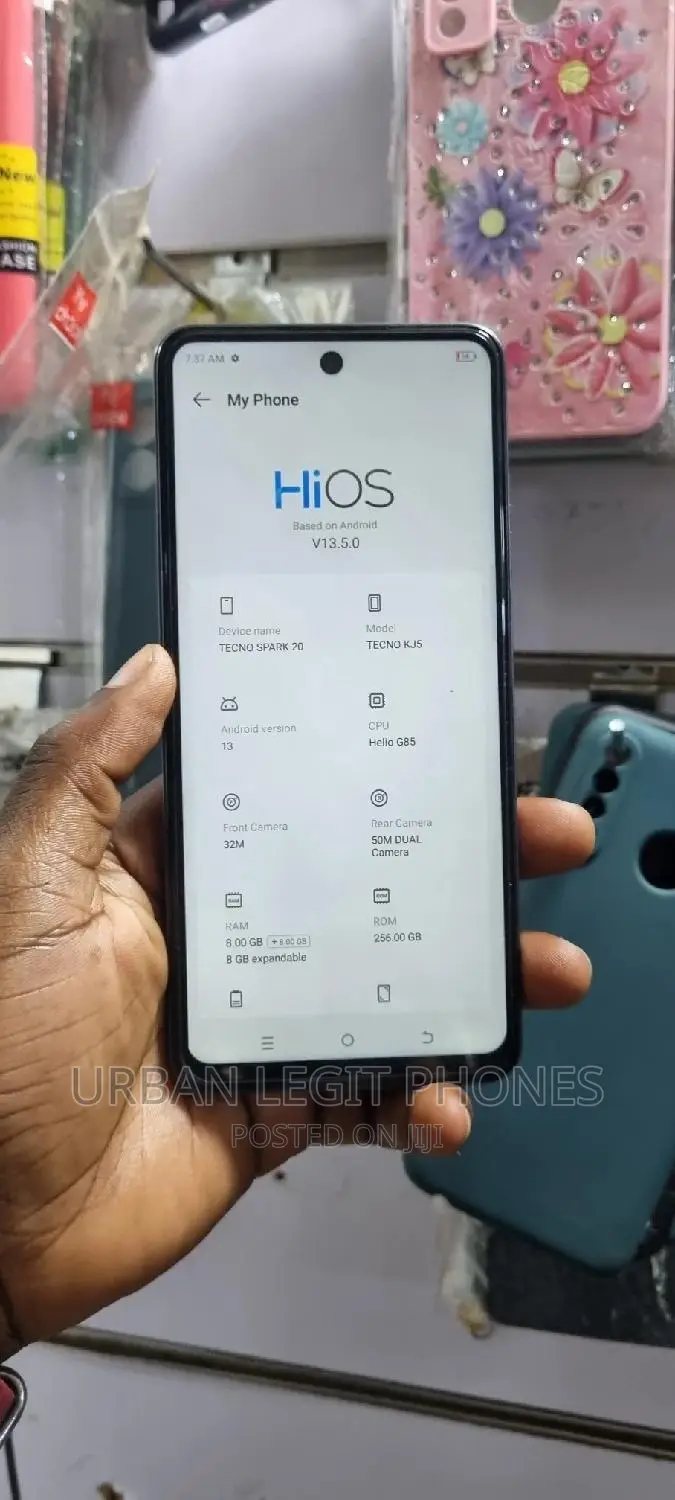 Tecno Spark 20 256 GB Black