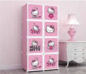 Kids Plastic Closet/ Wadrope