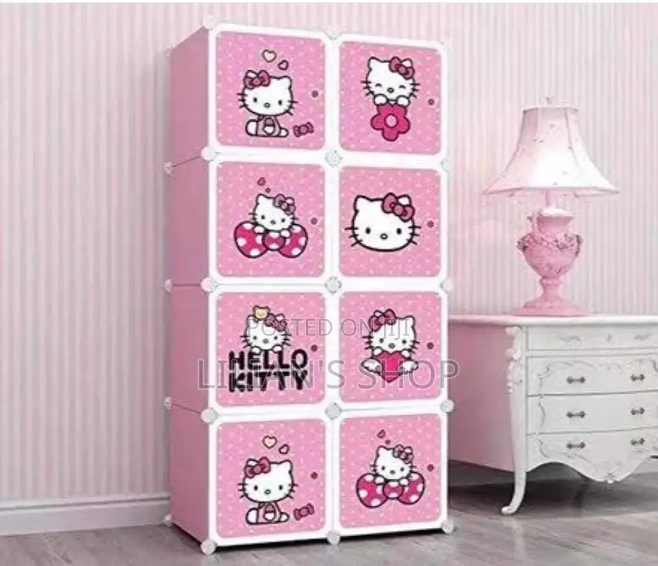 Kids Plastic Closet/ Wadrope