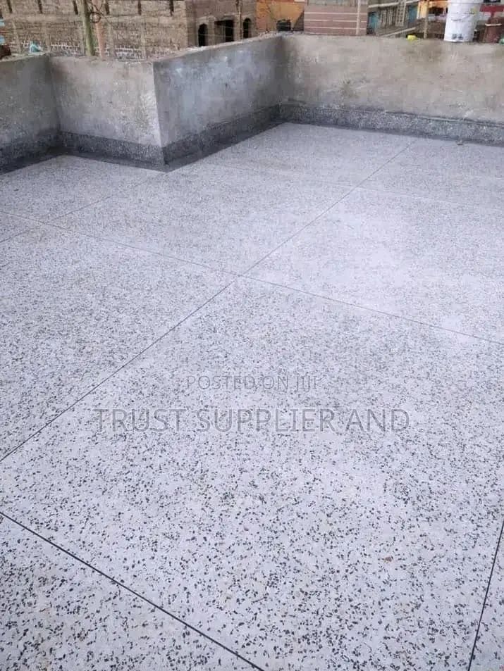 Grey Terrazo on a Terrace