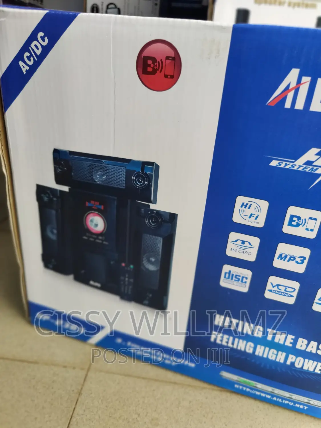 Alipu Heavy Duty Multimedia Speaker Woofer/Bluetooth Woofer