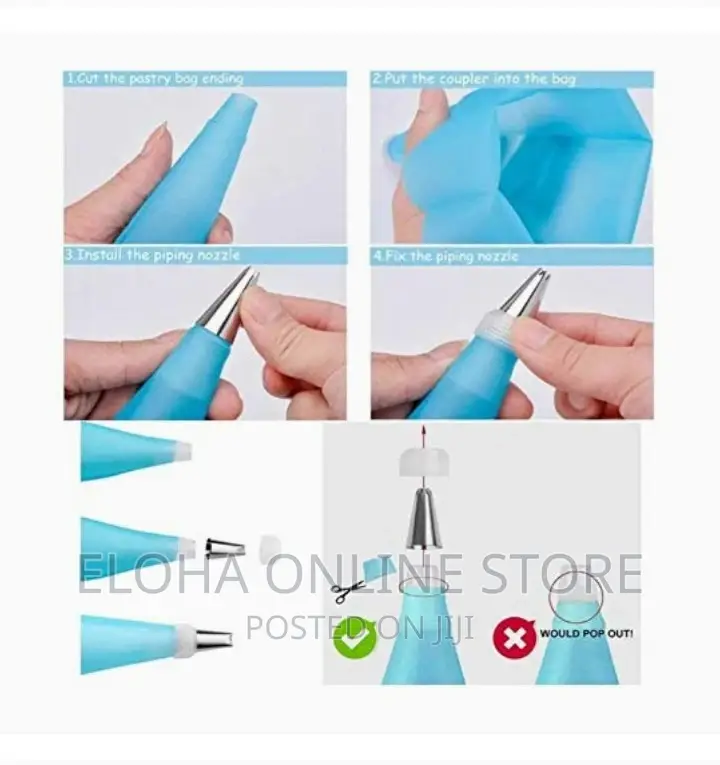 8 PCS Icing Piping Set