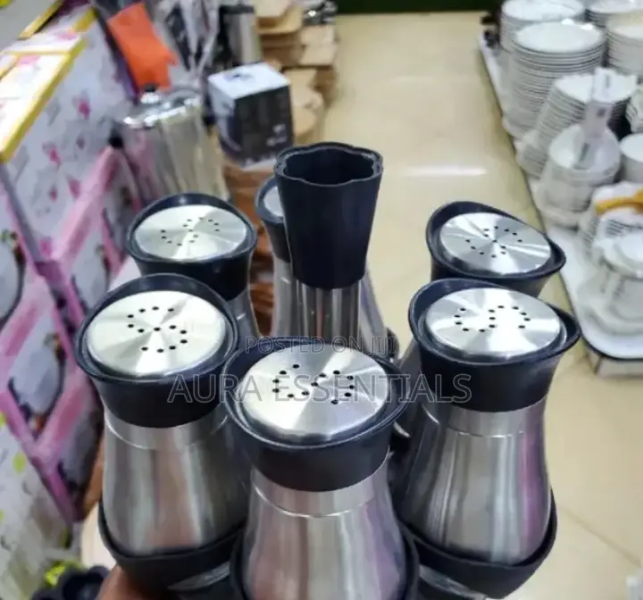 Set Spice Bottles 6pcs