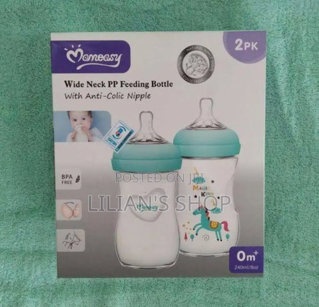 Momeasy Baby Feeding Bottle 2pcs