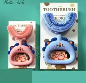 U Shaped 360 Degree Children Cute Lion Toothbrush
