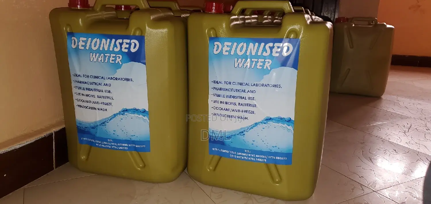 De Ionized Water