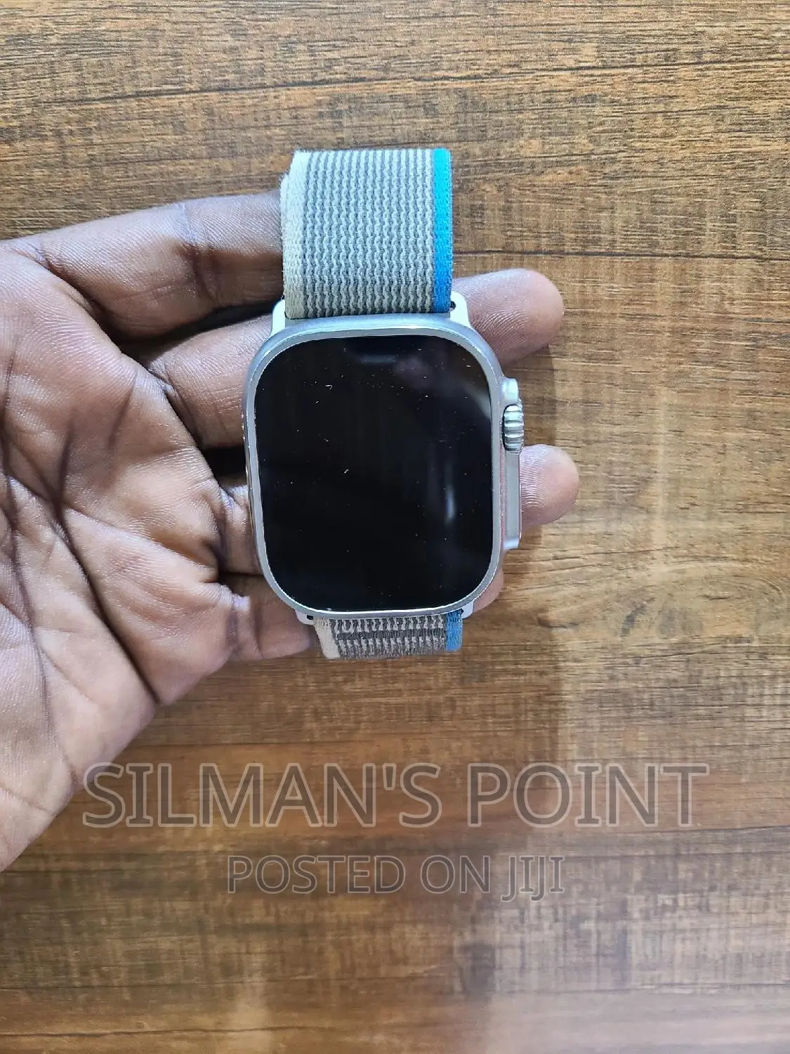 UK Used Apple Watch Ultra 1 49mm Blue Trail Loop