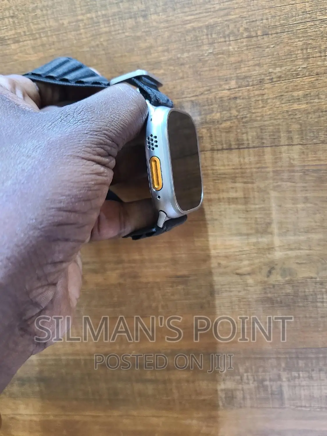UK Used Apple Watch Ultra 1 49mm Black Alpine Loop