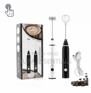 2 in 1 Rechargeable Milk Frother and Egg Beater