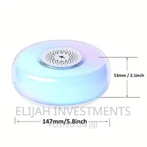 LED Colorful Light and Wireless Charger