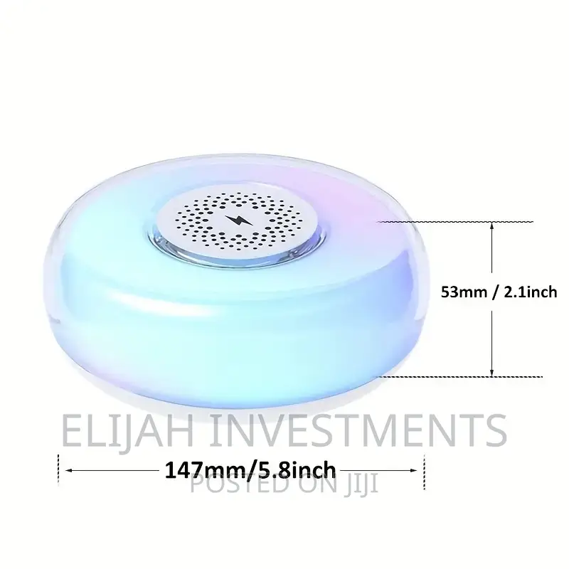 LED Colorful Light and Wireless Charger