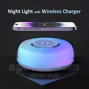 LED Colorful Light and Wireless Charger