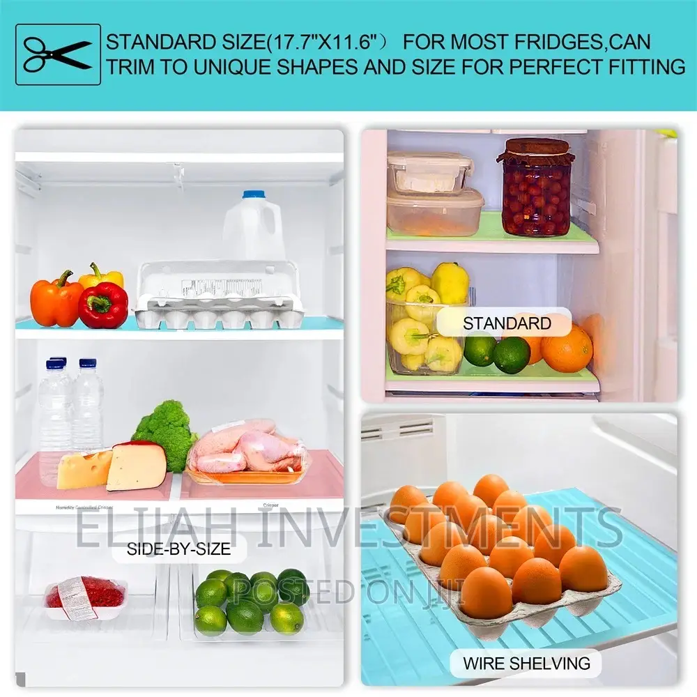 6pcs Fridge Mats