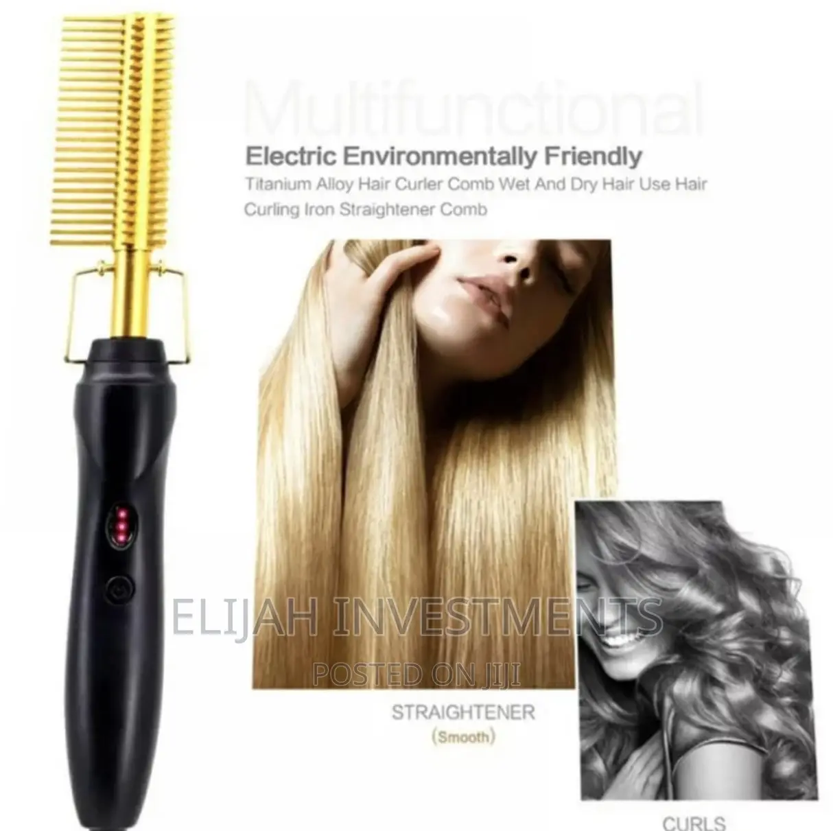 Golden Professional Electric Press Comb
