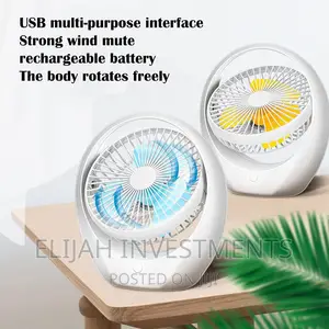 Wired/ Wireless Desk Fan USB Air Circulation Fan