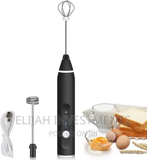 2in1 Rechargeable Milk Froth and Egg Bitter