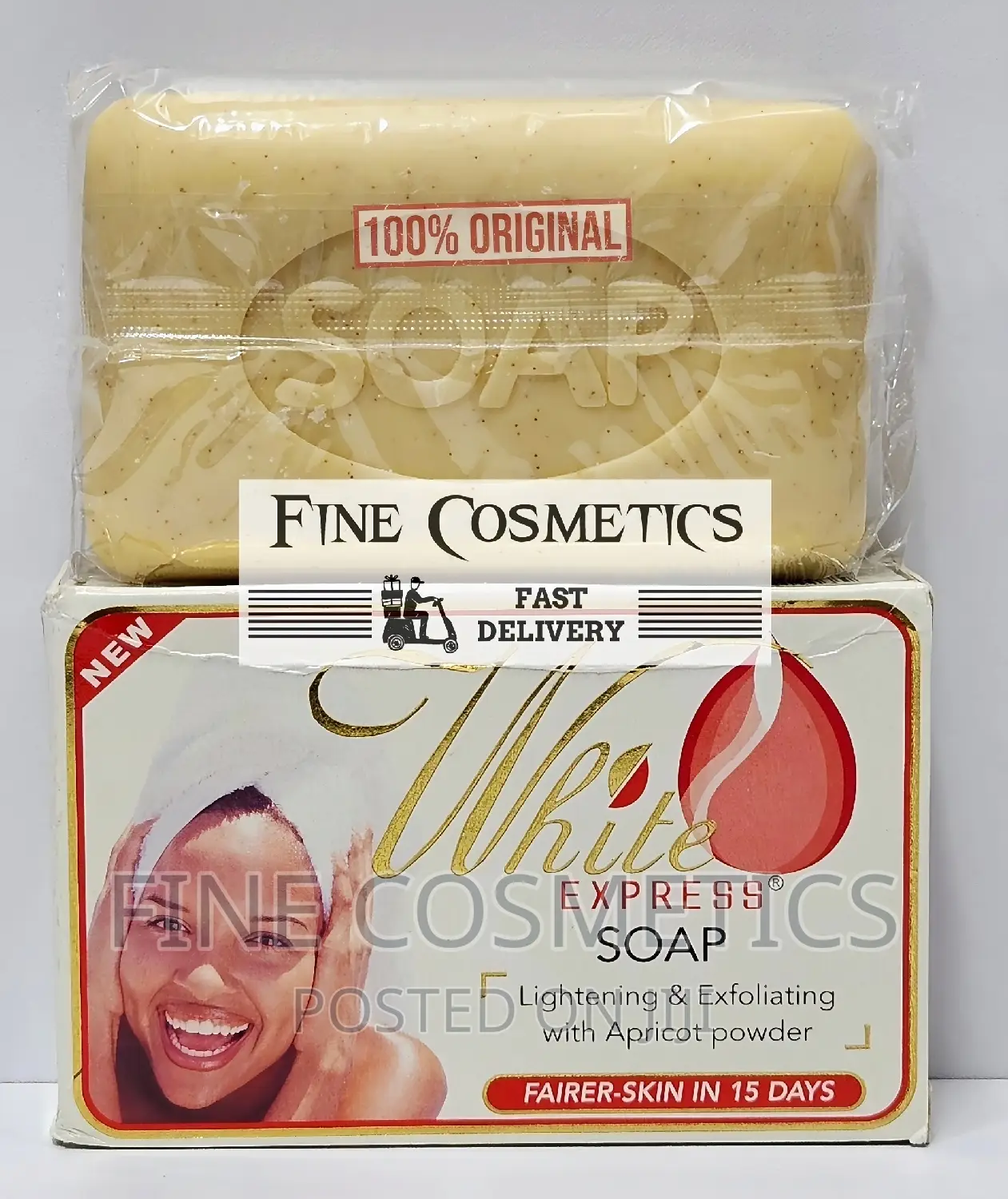 White Express 10days Lightening SET Of: Lotion, Soap + Serum