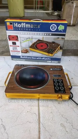 Hoffmans Single Electric Infrared Cooker \\ 2200w \\ Hm-8090