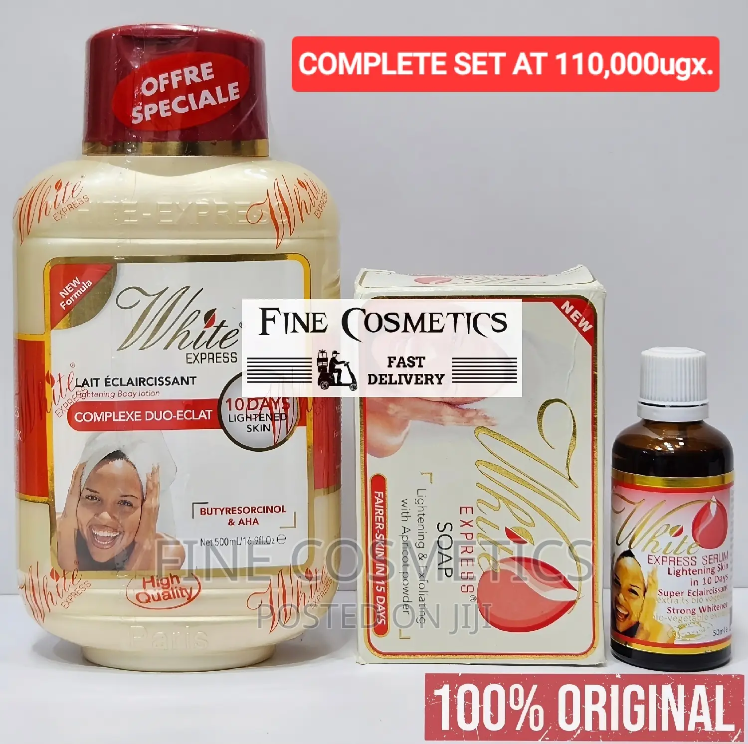 WHITE EXPRESS 10 Days Safe Lightening Body Lotion 500ml.