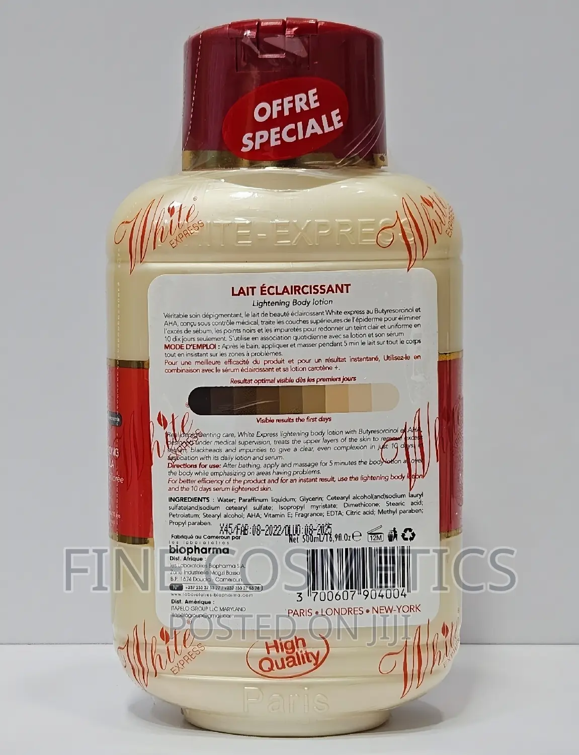 WHITE EXPRESS 10 Days Safe Lightening Body Lotion 500ml.