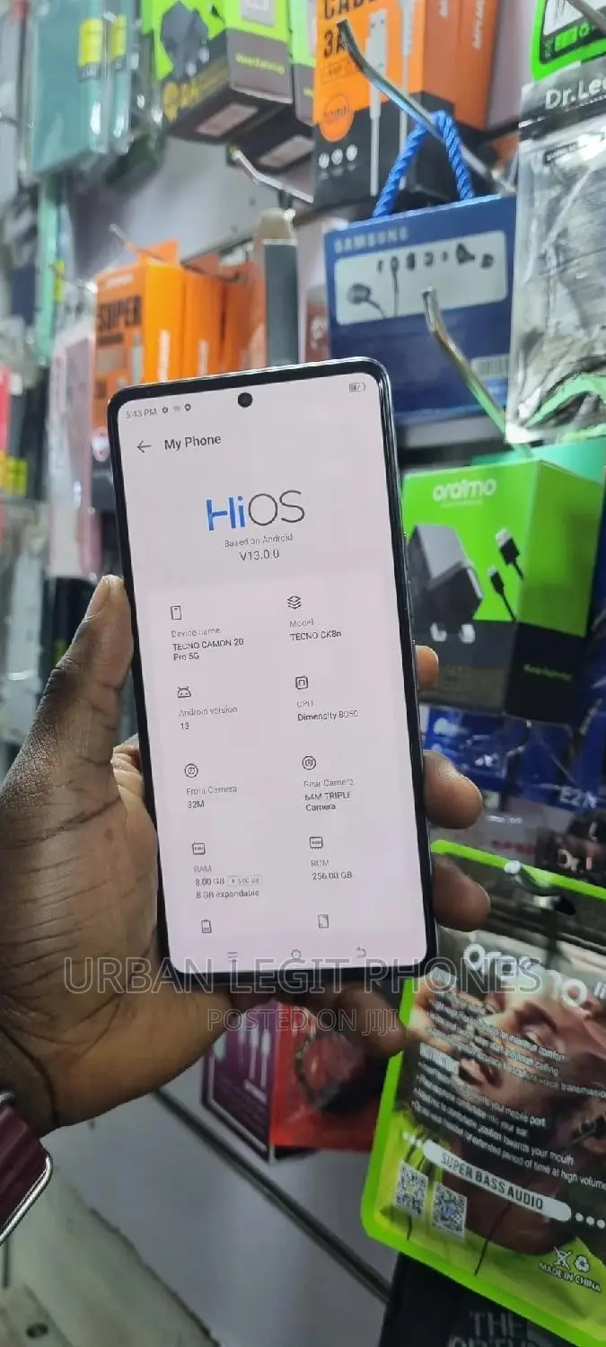 Tecno Camon 20 Pro 5G 256 GB White