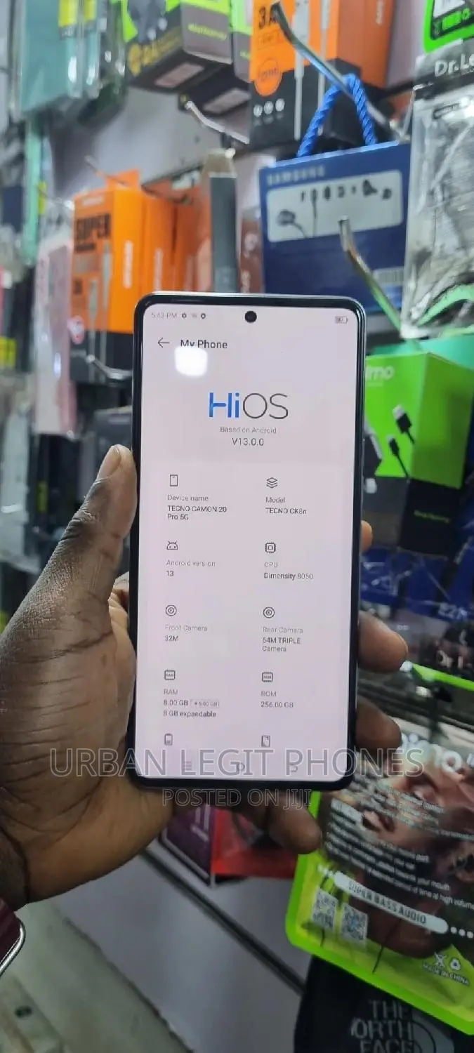 Tecno Camon 20 Pro 5G 256 GB White